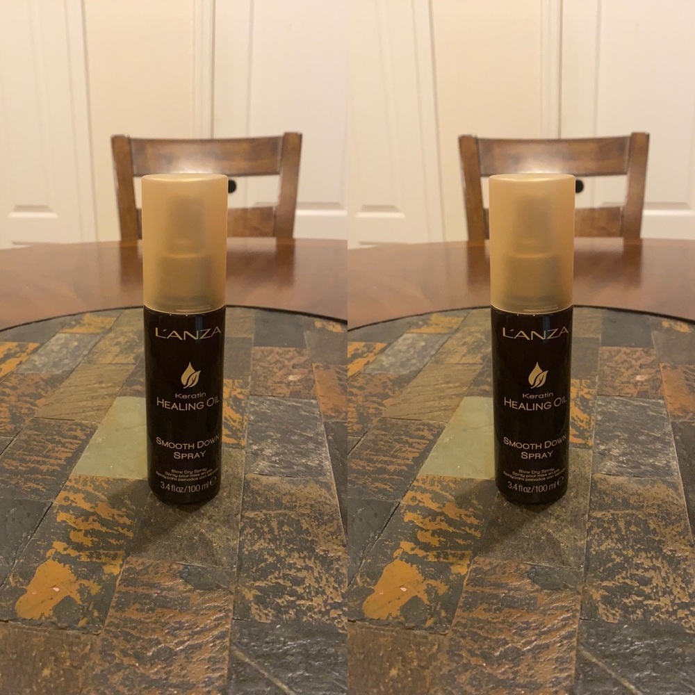 Lanza Healing Oil Smooth Down Spray 3.4 oz 2 units